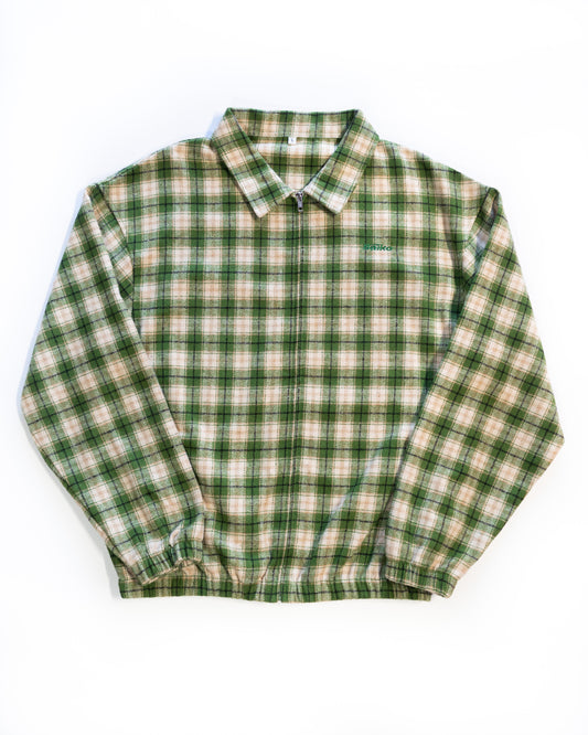 PLAID ZIPUP
